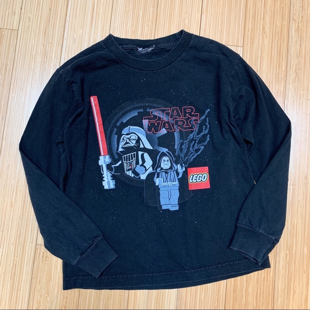 Boys Star Wars Lego Long Sleeved T-Shirt, 7/8.